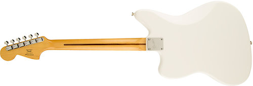 Vintage Modified Jaguar Olympic White Squier by FENDER