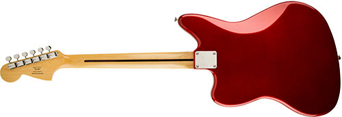 Vintage Modified Jaguar Candy Apple Red Squier by FENDER