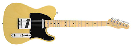 American Deluxe Telecaster Ash Butterscotch Blonde Fender