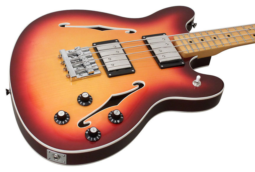 Fender Starcaster Bass Aged Cherry Burst