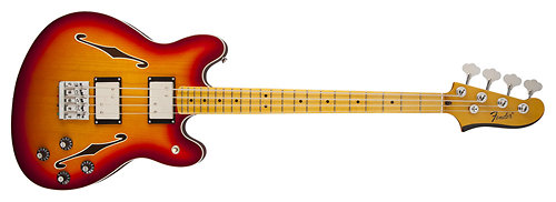 Starcaster Bass Aged Cherry Burst Fender