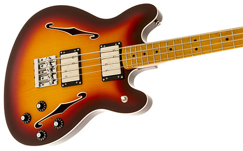 Starcaster Bass Aged Cherry Burst Fender