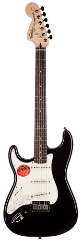 Standard Strat Left Handed Black Metallic Squier by FENDER
