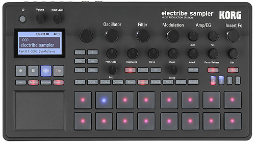 Electribe 2 Sampler : Sampler and Groovebox Korg - SonoVente.com - en