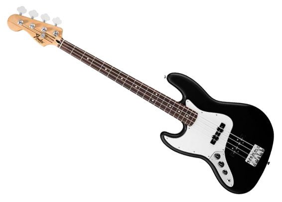 Fender Standard Jazz Bass Left-Handed Black