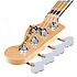 American Deluxe Jazz Bass Ash Maple Natural Fender