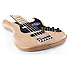 American Deluxe Jazz Bass V Ash Maple White Blonde Fender