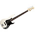 American Deluxe Precision Bass Rosewood Olympic White Fender