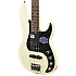 American Deluxe Precision Bass Rosewood Olympic White Fender