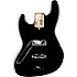 Corps Jazz Bass USA Gaucher Black Fender