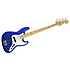 American Standard Jazz Bass Maple Mystic Blue Fender