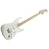 Deluxe Stratocaster Maple Pearl White Metallic Squier by FENDER