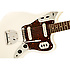 Vintage Modified Jaguar Olympic White Squier by FENDER