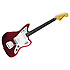 Vintage Modified Jaguar Candy Apple Red Squier by FENDER