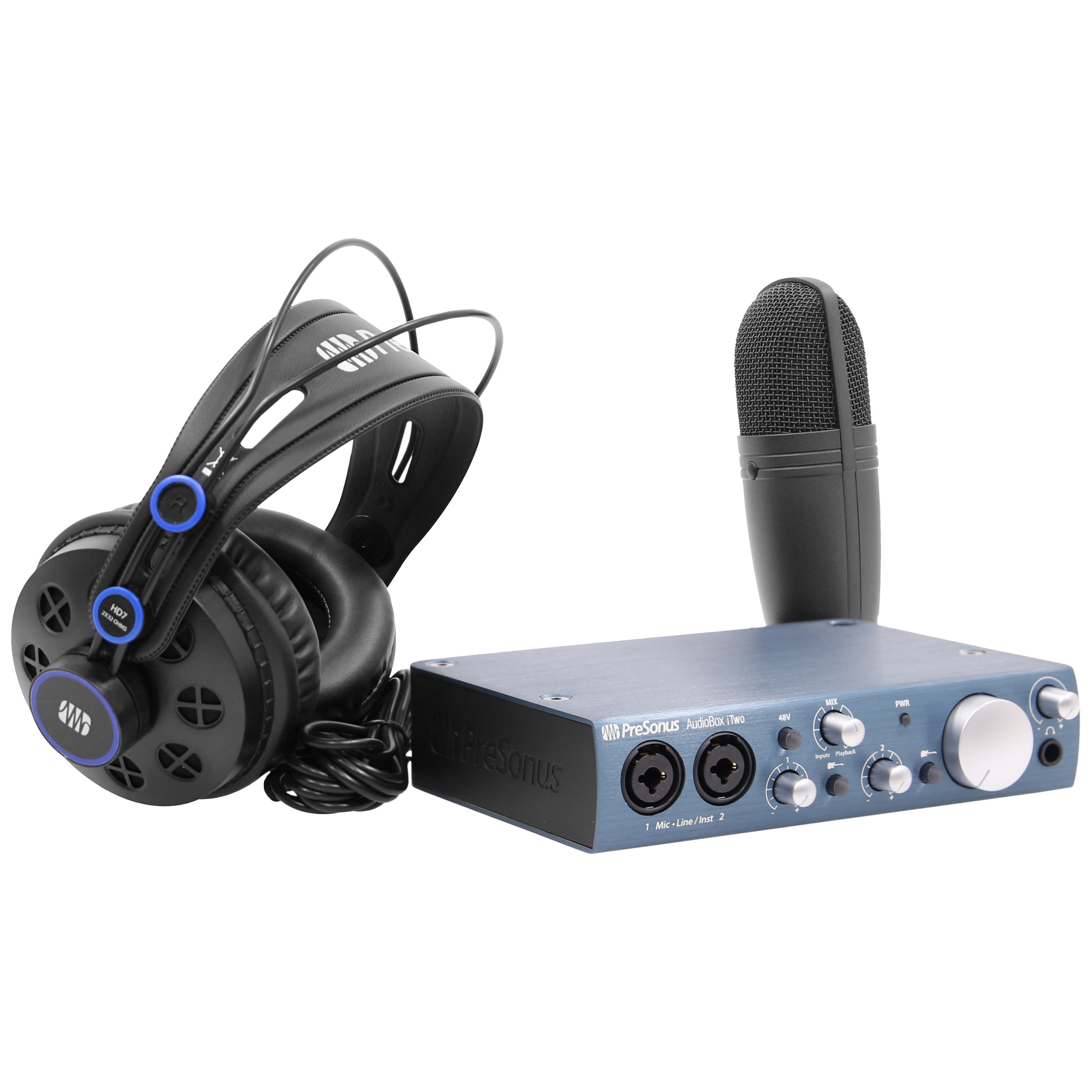 Audiobox iTwo Studio Bundle : Audio Interfaces Presonus - SonoVente.com - en