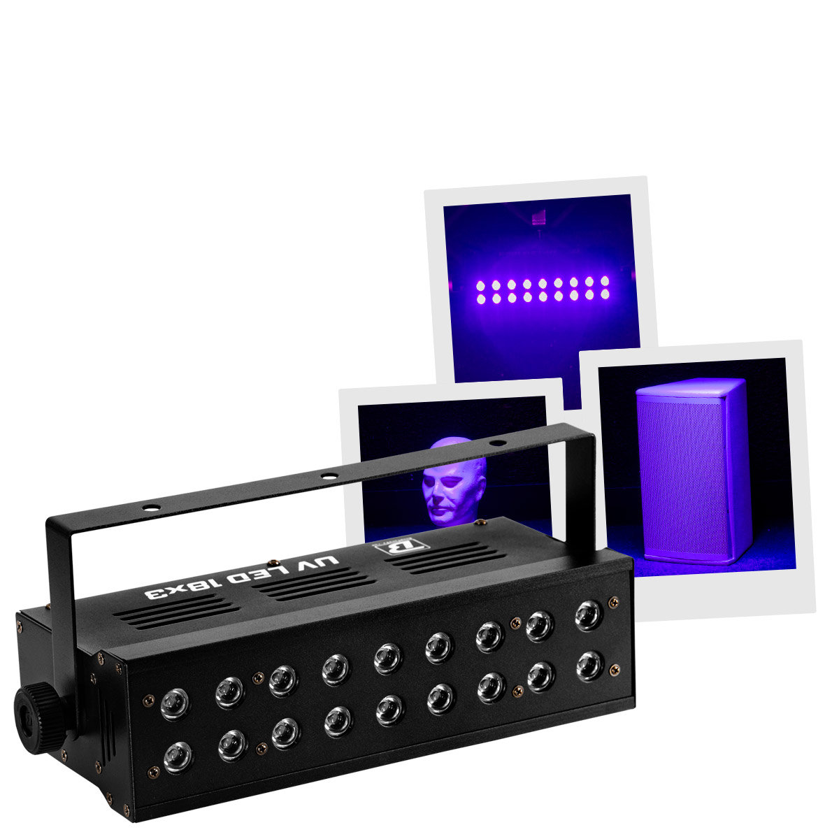 Projecteur de lumière noire BoomtoneDJ UV LED BAR 12X1W - Planet Sono