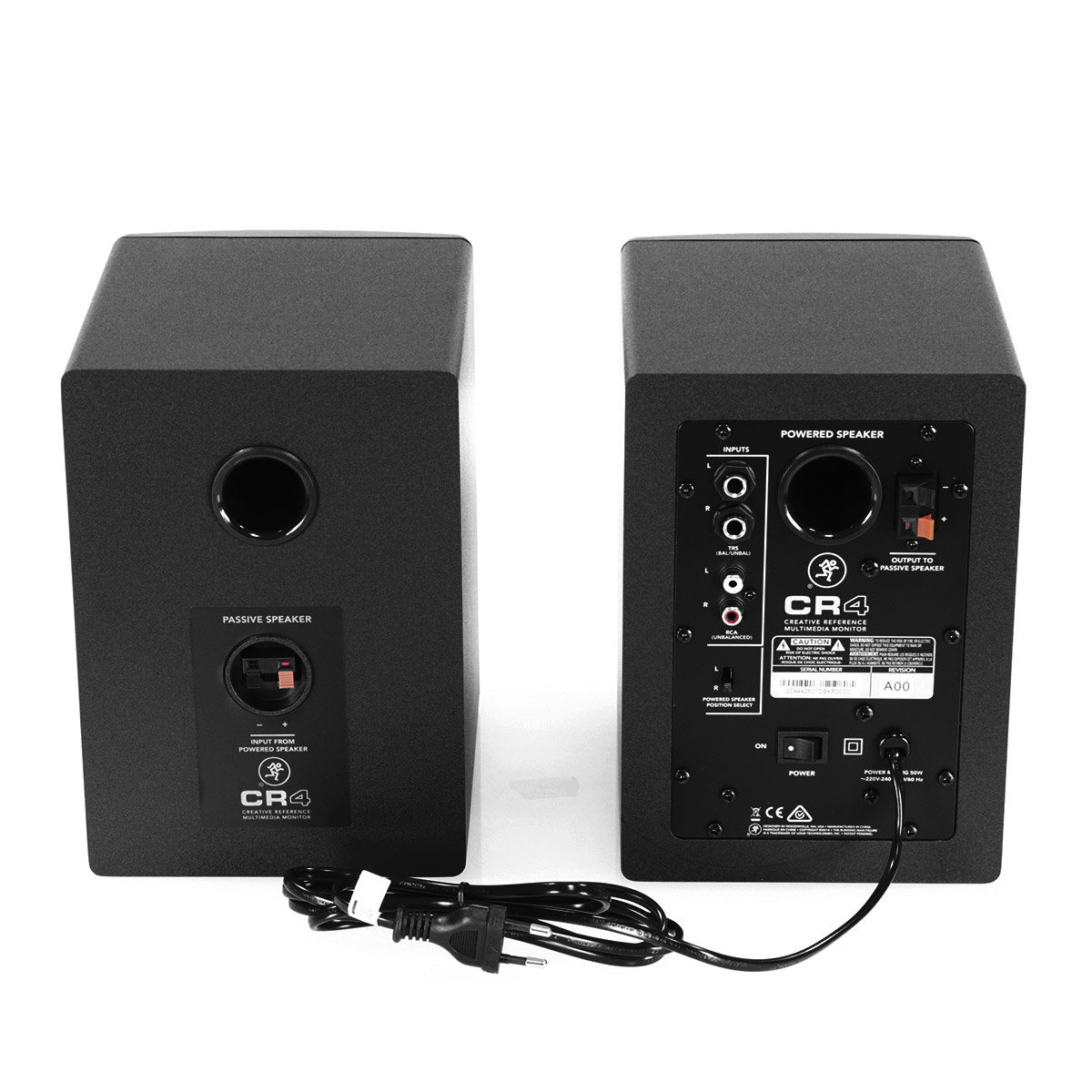 Cassa Monitor Da Studio Mackie CR4.5 4.5" Alimentati - Pair + Supporti Desktop - Foto 3