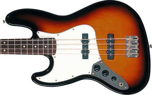 Standard Jazz Bass Left-Handed Brown Sunburst Fender