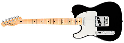Standard Telecaster Left-Handed Maple Black Fender
