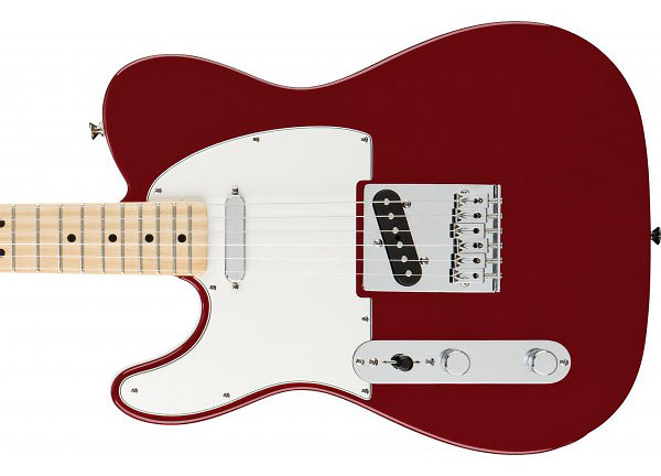 Fender Standard Telecaster Left-Handed Maple Candy Apple Red