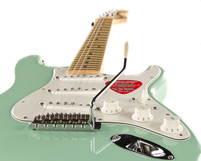 American Special Stratocaster Maple Surf Green Fender