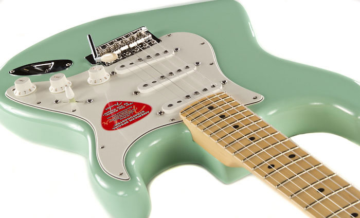 American Special Stratocaster Maple Surf Green Fender