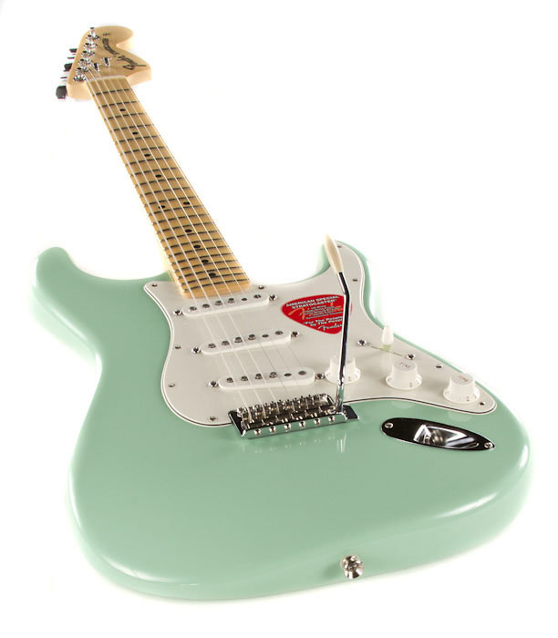 American Special Stratocaster Maple Surf Green Fender