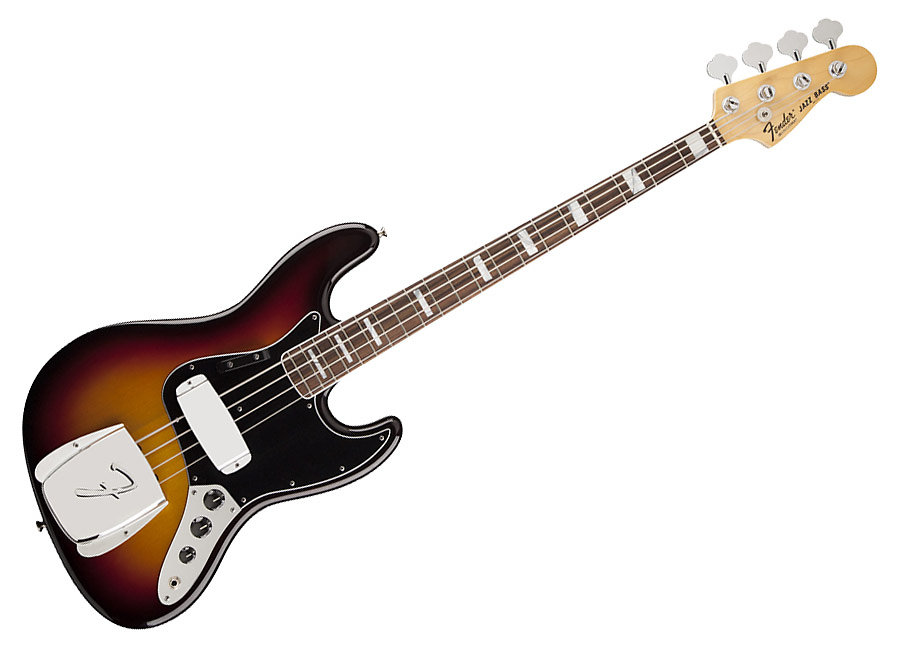 Fender American Vintage 74 Jazz Bass 3 Color Sunburst Basse Electrique