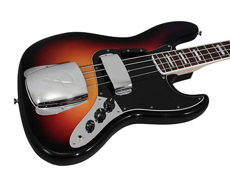 American Vintage 74 Jazz Bass  3 Color Sunburst Fender