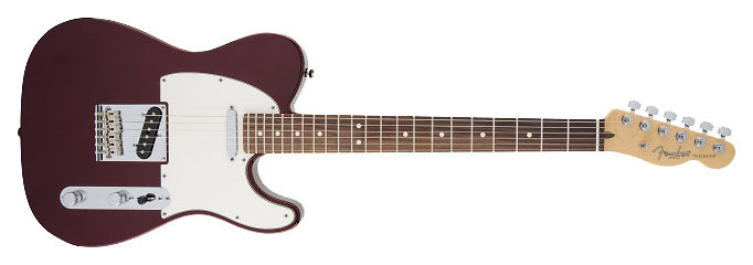 Fender American Standard Telecaster Rosewood Bordeaux Metallic