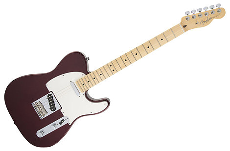 Fender American Standard Telecaster Maple Bordeaux Metallic