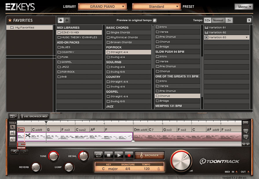 Grand Piano EKX Toontrack