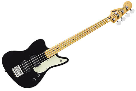 Fender Pawn Shop Reverse Jaguar Bass Black