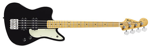 Fender Pawn Shop Reverse Jaguar Bass Black
