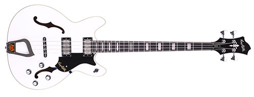 Hagstrom Viking Bass White