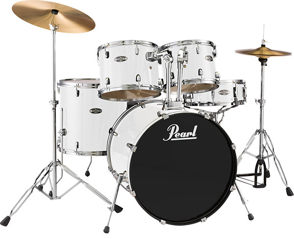 Pearl Target Fusion 20" 5 fûts Pure White