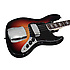 American Vintage 74 Jazz Bass  3 Color Sunburst Fender