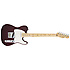 American Standard Telecaster Maple Bordeaux Metallic Fender