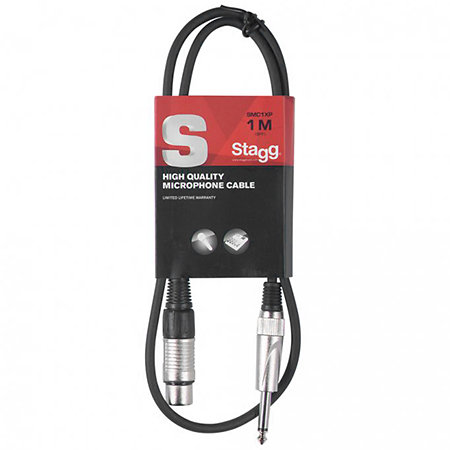 Stagg SMC1XP Câble micro XLR / Jack 1m