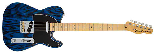 Fender Limited Edition Sandblasted Telecaster Sapphire Blue Transparent