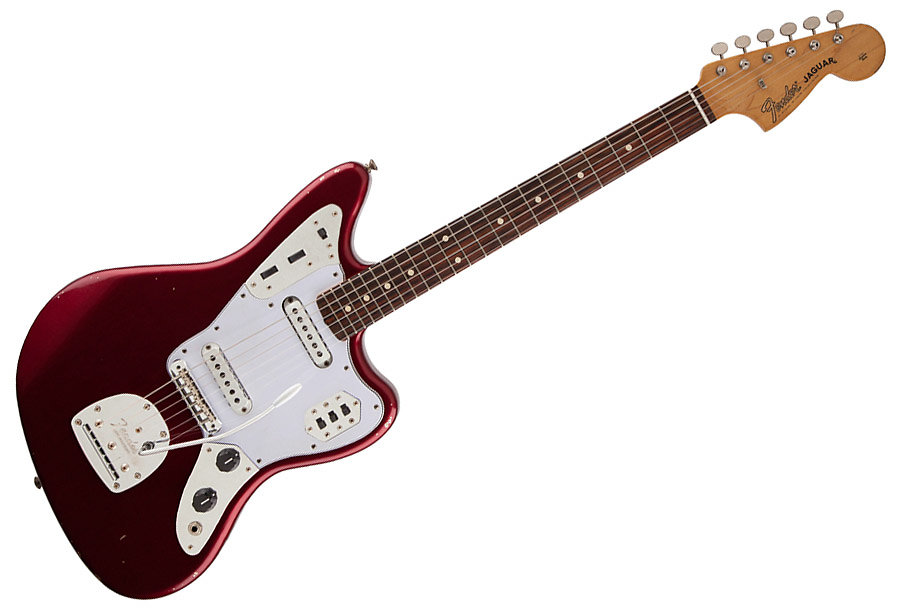Road Worn 60 Jaguar Candy Apple Red Fender