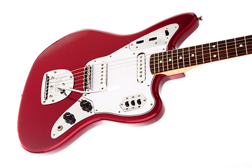 Road Worn 60 Jaguar Candy Apple Red Fender