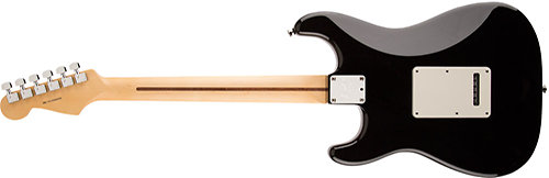 American Standard Strat HSS Shawbucker Black Fender