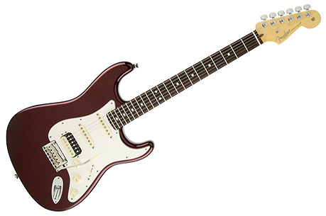 Fender American Standard Strat HSS Shawbucker Bordeaux Metallic