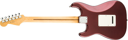American Standard Strat HSS Shawbucker Bordeaux Metallic Fender