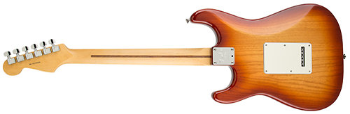 American Standard Strat HSS Shawbucker Maple Sienna Sunburst Fender