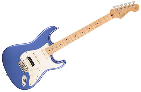 Fender American Standard Strat HSS Shawbucker Maple Ocean Blue Metallic