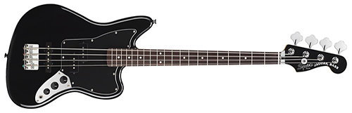 Vintage Modified Jaguar Bass Special Short Scale Black Squier by FENDER