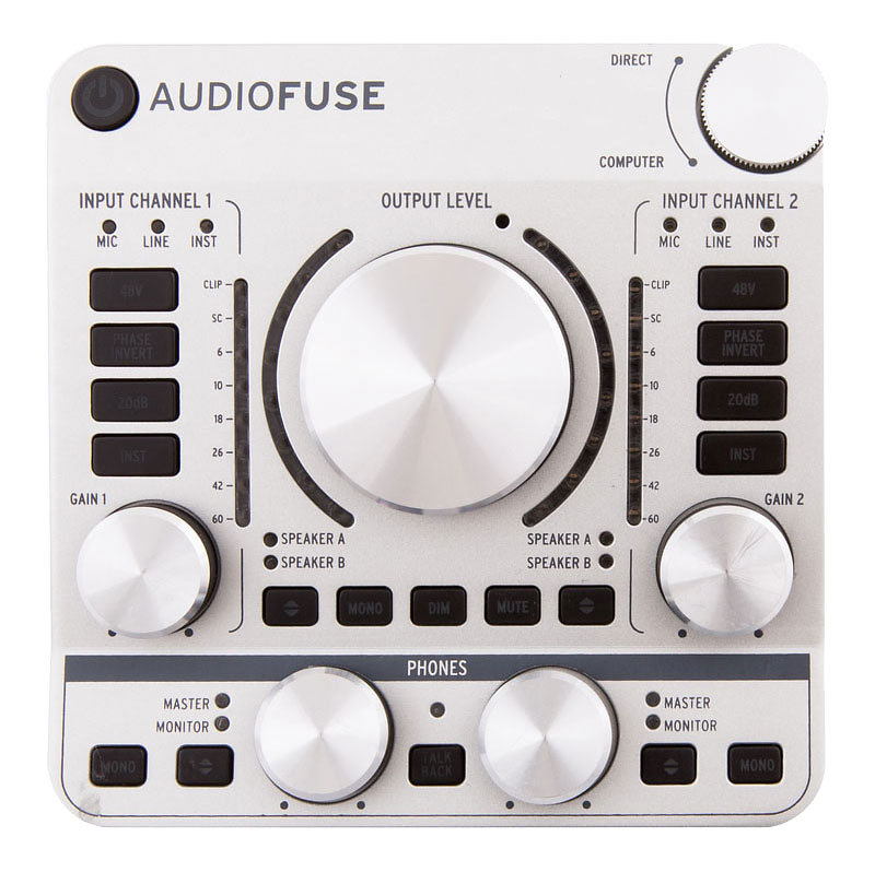 Audiofuse Classic Silver Arturia