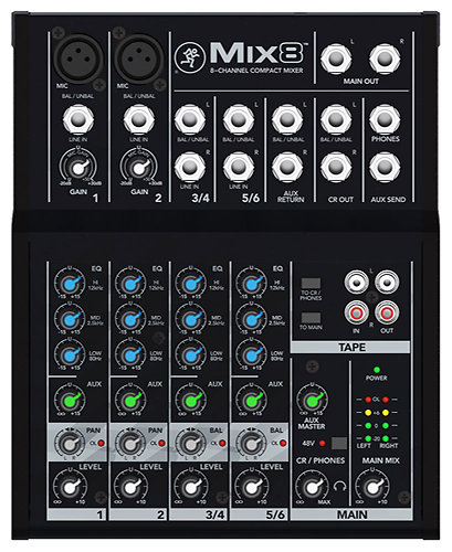 Mix8 Mackie